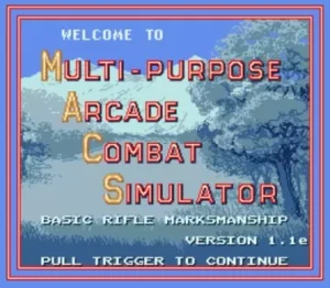 M.A.C.S. Basic Rifle Simulator