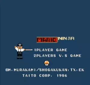 Mario Ninja (Musashi No Ken Hack)